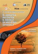 2^ CORSO DI AGGIORNAMENTO - IL GERIATRA INCONTRA IL MEDICO DI MEDICINA GENERALE - BARLETTA, 15 OTTOBRE 2016 - IL BRIGANTINO CONVEGNI